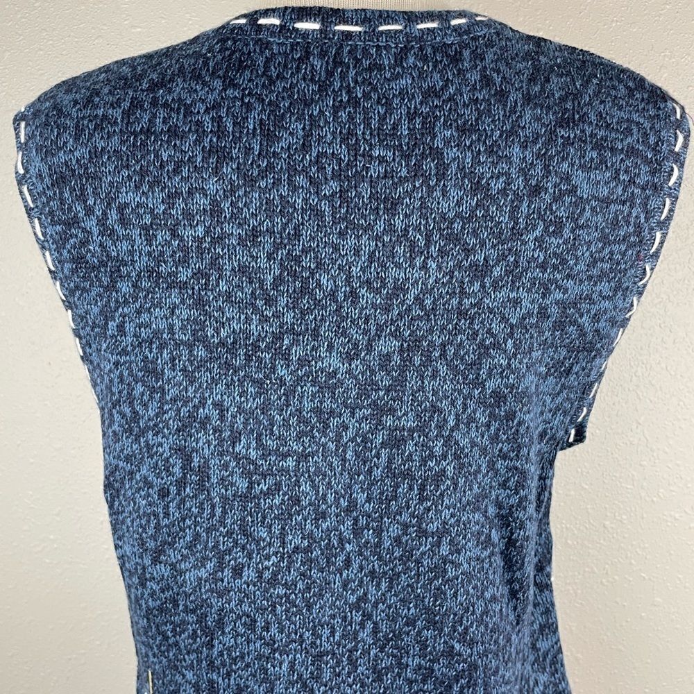 Reference Point Christmas Sleeveless Cardigan Swe… - image 8